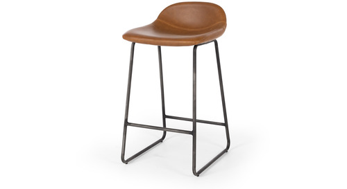 Haus Barstool Vintage Cognac